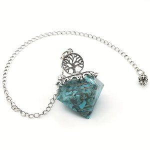 Turquoise Dowsing Divination Pendulum